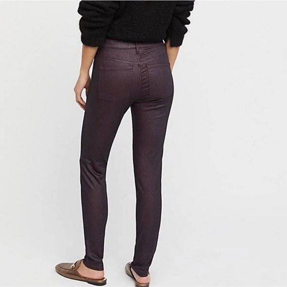 Free People Skinny High Waist Jeans Size 27 - Picture 7 of 7